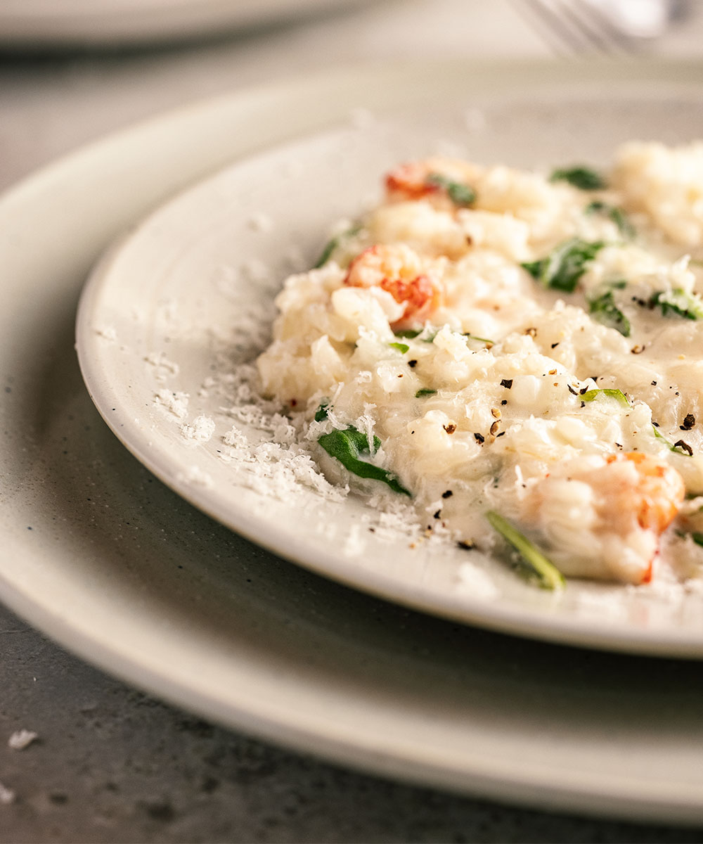 Champagne risotto Rudolph's Kitchen